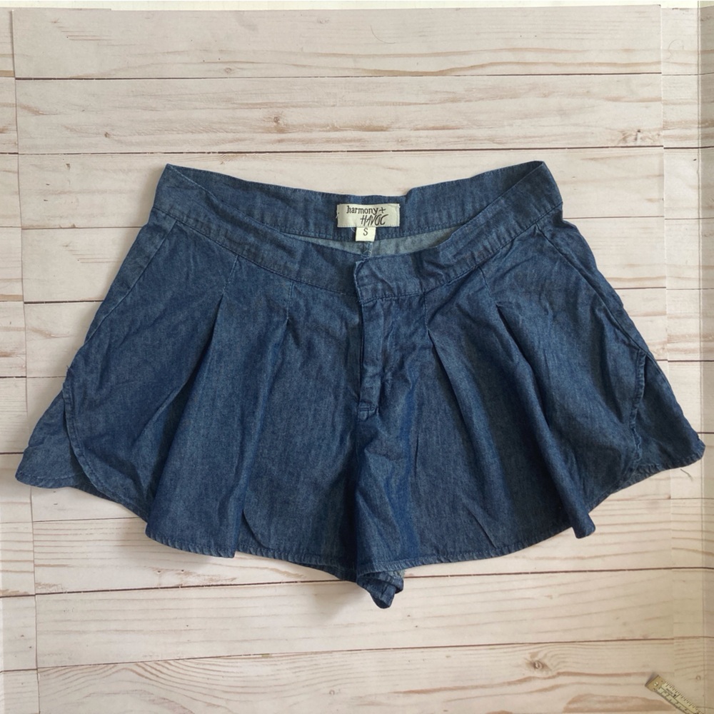 Y2K Jean Petal Skort S